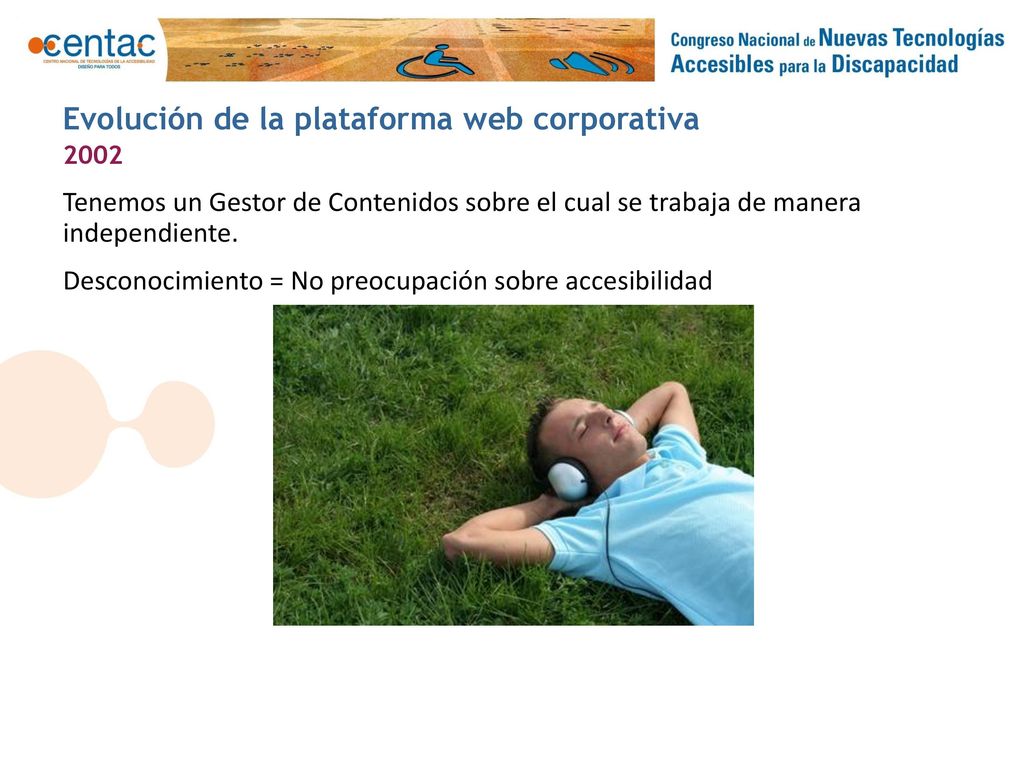Evolución de la plataforma web corporativa