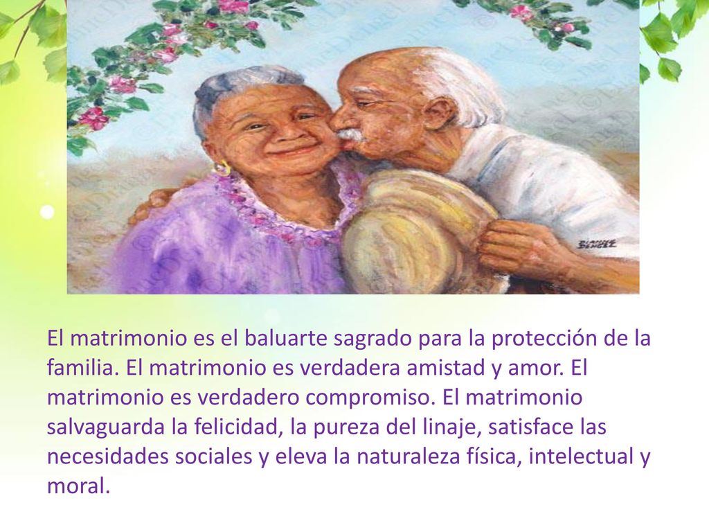 El matrimonio es el baluarte sagrado para la protección de la familia