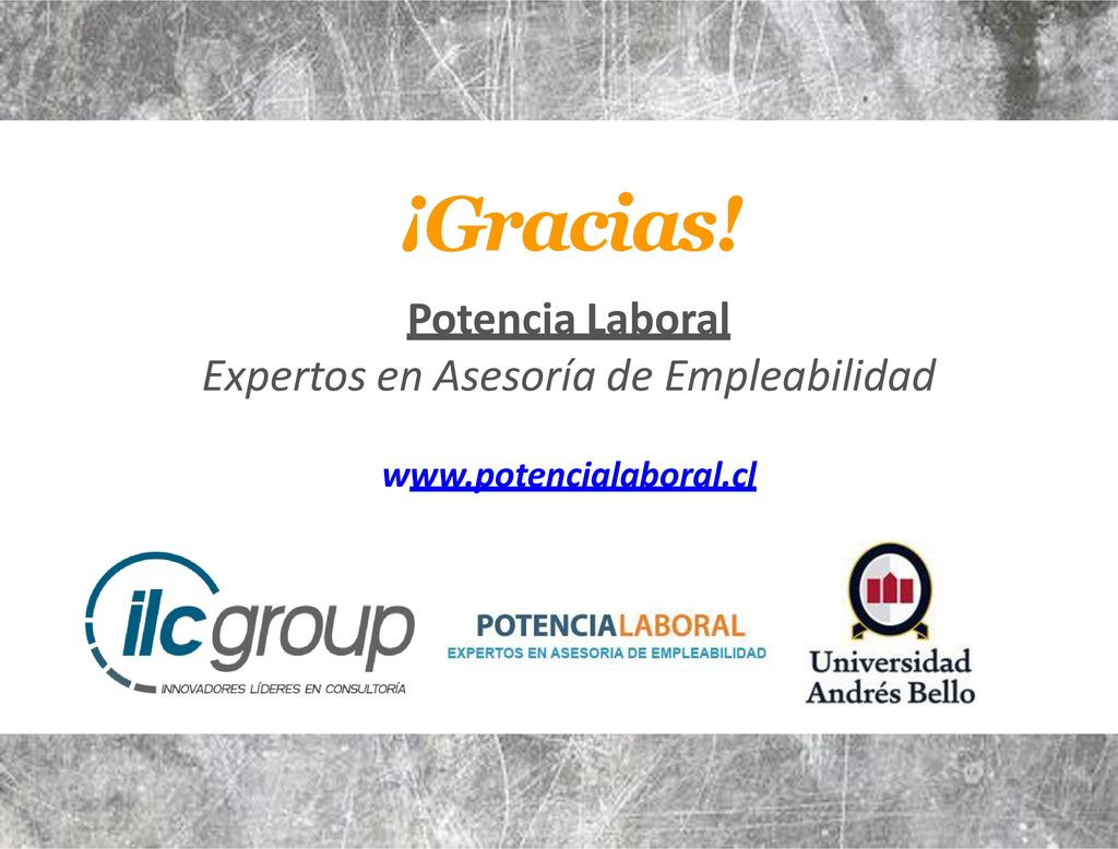 ¡Gracias! Potencia Laboral Expertos en Asesoría de Empleabilidad
