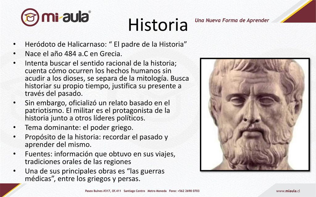 Historia Heródoto de Halicarnaso: El padre de la Historia