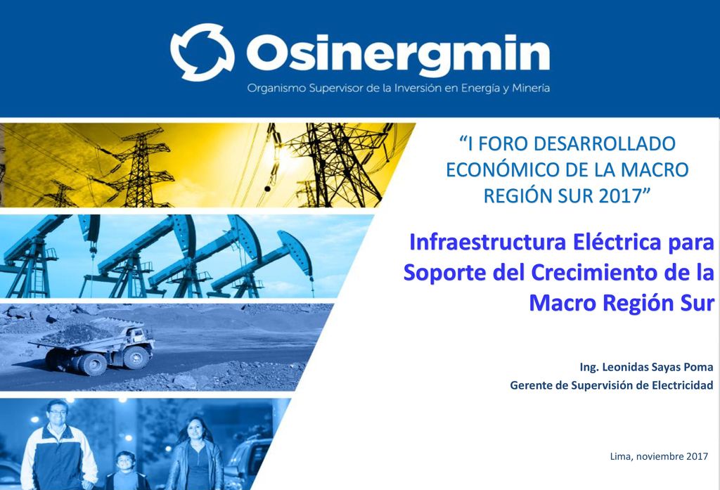 I FORO DESARROLLADO ECONÓMICO DE LA MACRO REGIÓN SUR 2017
