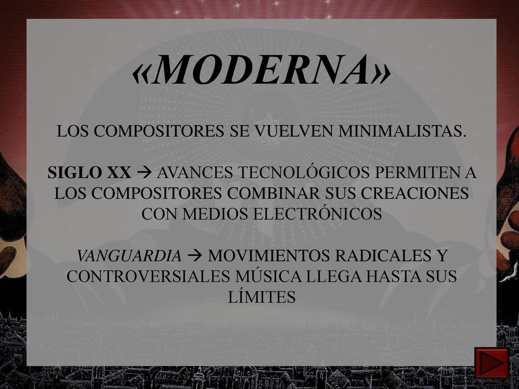 LOS COMPOSITORES SE VUELVEN MINIMALISTAS.