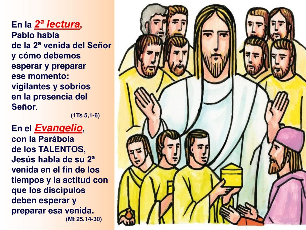 y cómo debemos esperar y preparar ese momento: vigilantes y sobrios