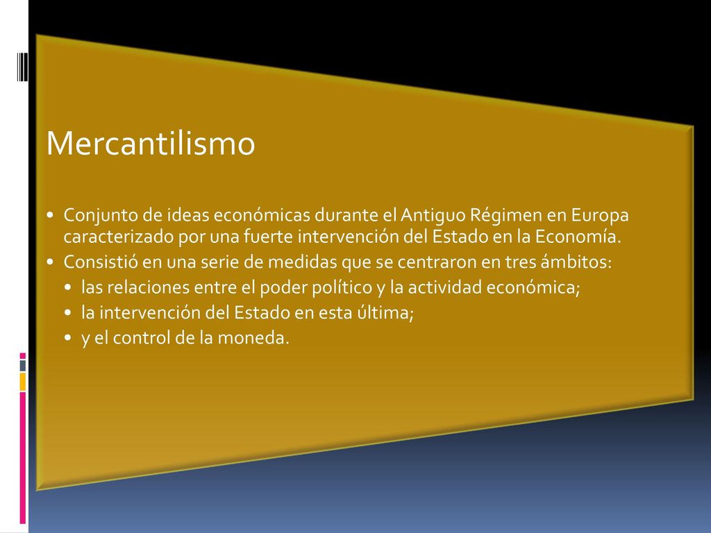 Consistió en una serie de medidas que se centraron en tres ámbitos: