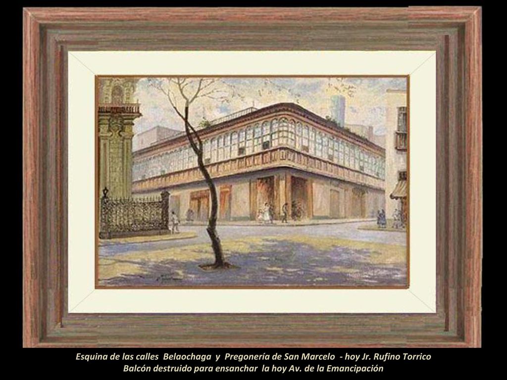 Esquina de las calles Belaochaga y Pregonería de San Marcelo - hoy Jr