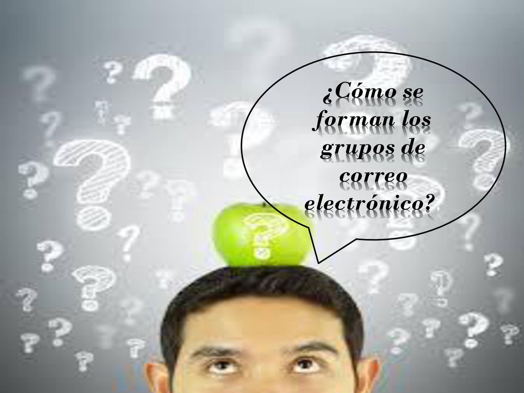 ¿Cómo se forman los grupos de correo electrónico