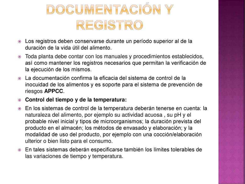Documentación y registro