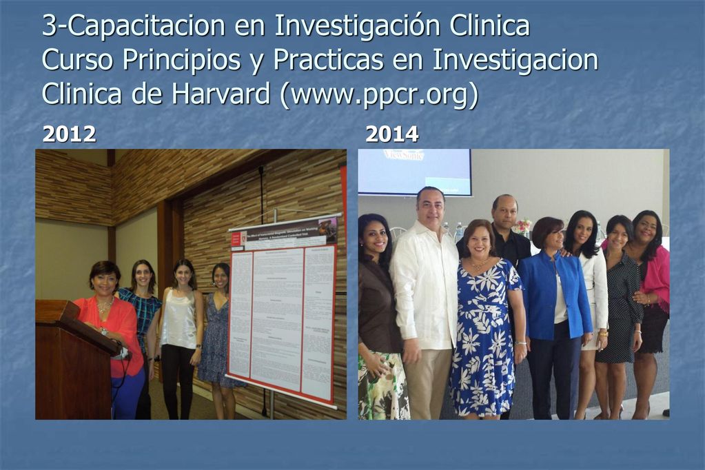 3-Capacitacion en Investigación Clinica Curso Principios y Practicas en Investigacion Clinica de Harvard (