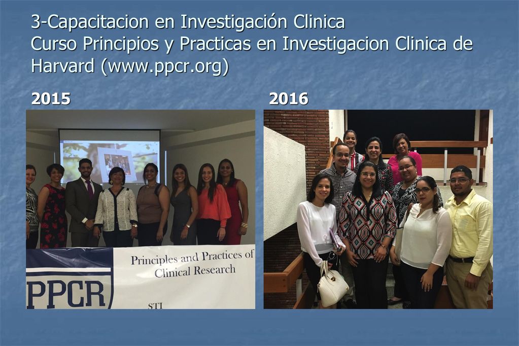 3-Capacitacion en Investigación Clinica Curso Principios y Practicas en Investigacion Clinica de Harvard (