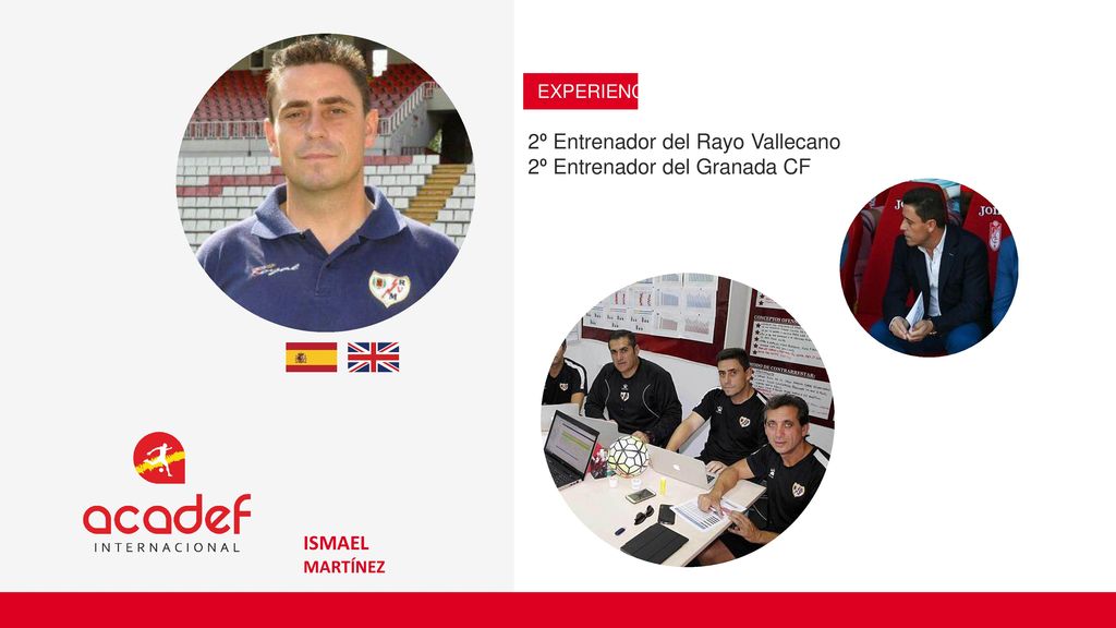 2º Entrenador del Rayo Vallecano 2º Entrenador del Granada CF