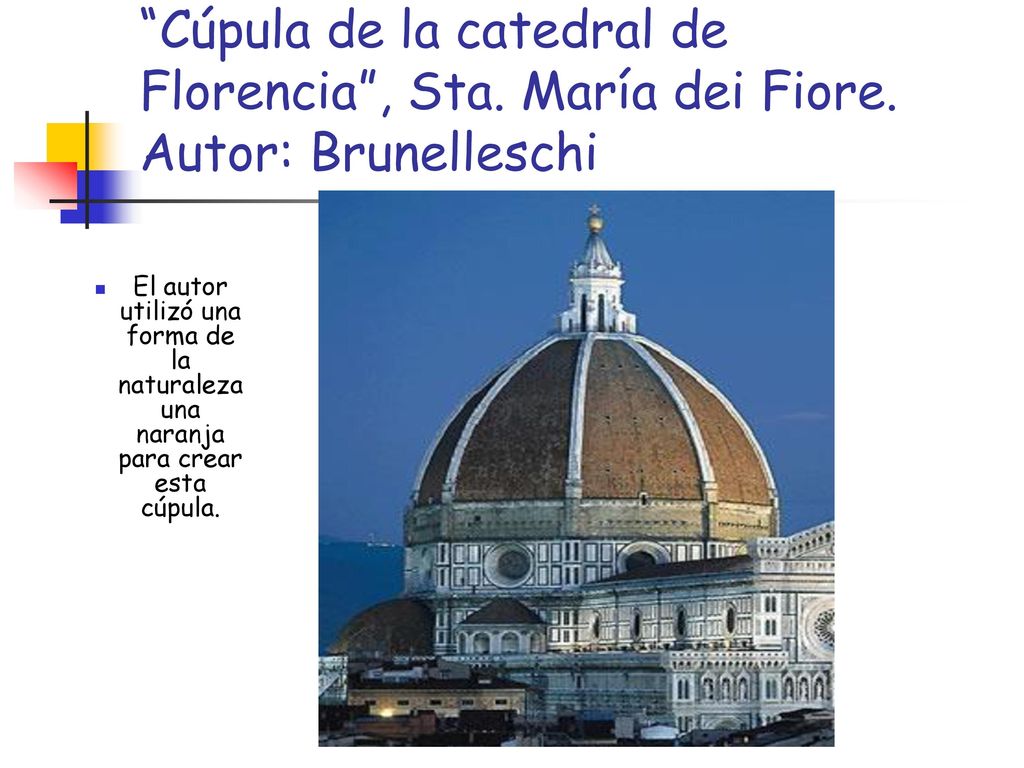 Cúpula de la catedral de Florencia , Sta. María dei Fiore