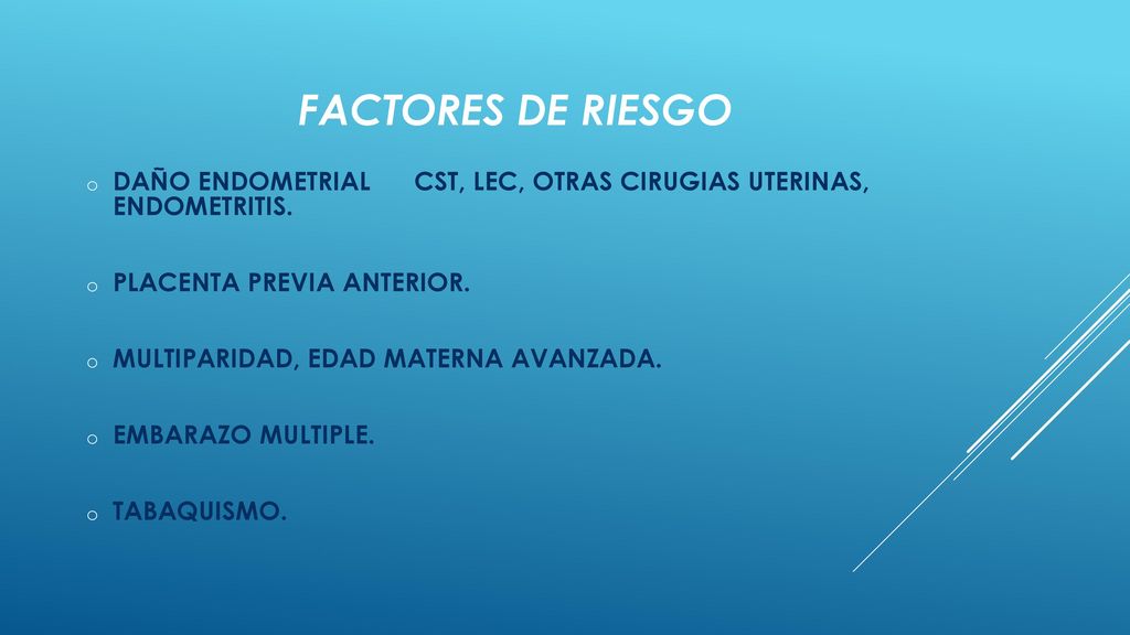 FACTORES DE RIESGO DAÑO ENDOMETRIAL CST, LEC, OTRAS CIRUGIAS UTERINAS, ENDOMETRITIS.
