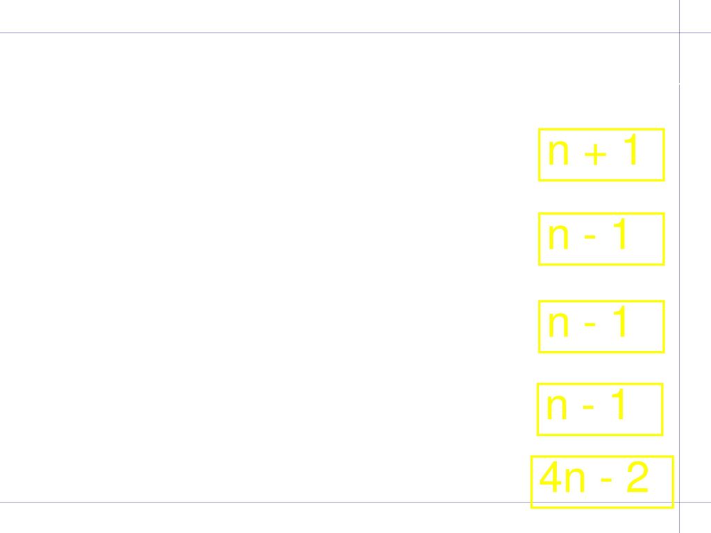 Condiciones s(xi) = f(xi) = yi. n + 1. i = 0, 1,..., n. s(x) es continua en xi. n - 1. i = 1, 2,..., n-1.