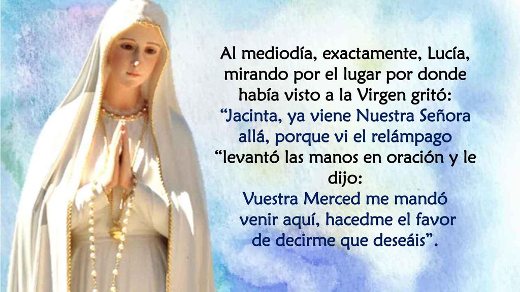 Vuestra Merced me mandó venir aquí, hacedme el favor