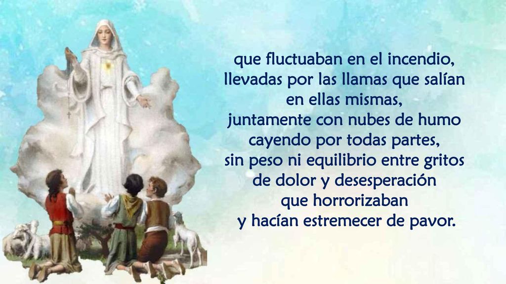 juntamente con nubes de humo cayendo por todas partes,