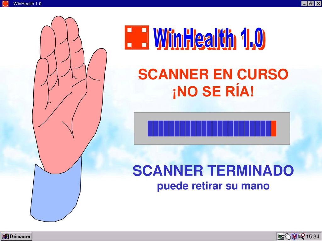 WinHealth 1.0 SCANNER EN CURSO ¡NO SE RÍA! SCANNER TERMINADO
