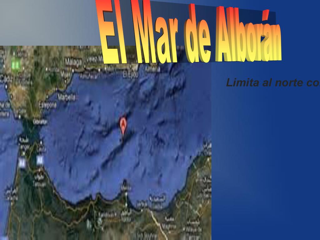 Limita al norte con España (Andalucía) y al sur con Marruecos (África)