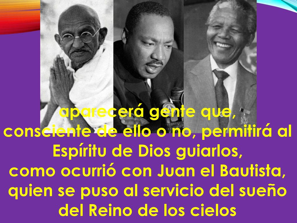 consciente de ello o no, permitirá al Espíritu de Dios guiarlos,