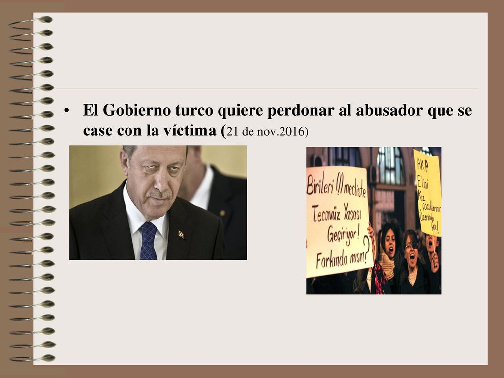 El Gobierno turco quiere perdonar al abusador que se case con la víctima (21 de nov.2016)