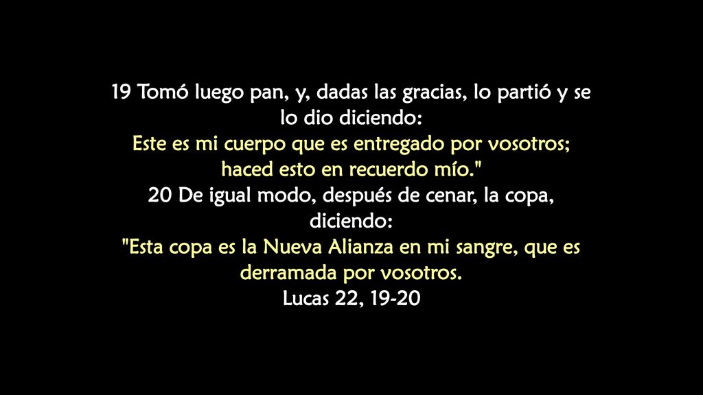 20 De igual modo, después de cenar, la copa, diciendo: