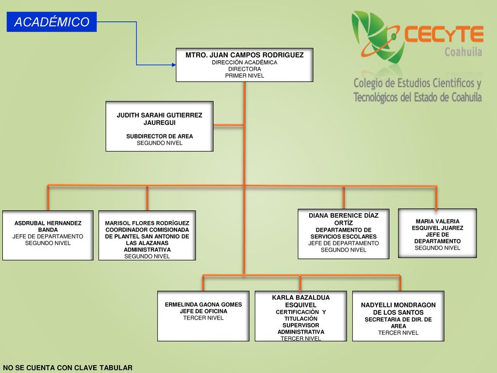ACADÉMICO MTRO. JUAN CAMPOS RODRIGUEZ NO SE CUENTA CON CLAVE TABULAR