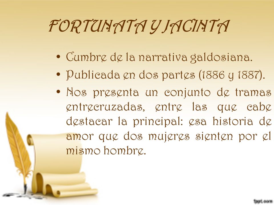 FORTUNATA Y JACINTA Cumbre de la narrativa galdosiana.