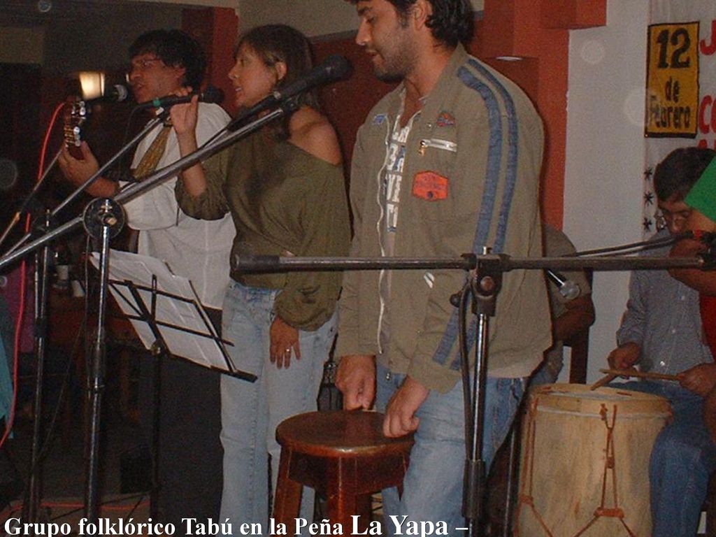 (hora: 3:30 de la mañana!) Grupo folklórico Tabú en la Peña La Yapa –