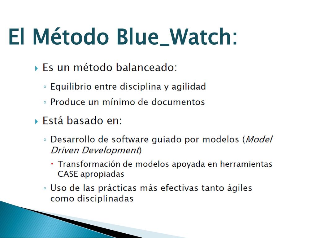 El Método Blue_Watch: Portada de Titulo para ubicación del Tema 1 - 4
