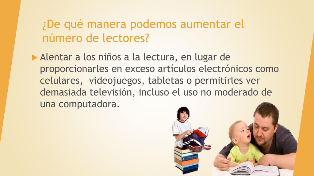 ¿De qué manera podemos aumentar el número de lectores