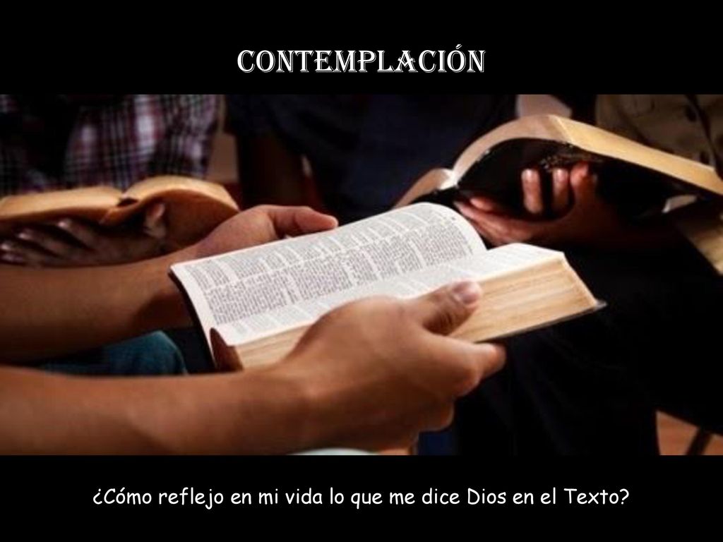 ¿Cómo reflejo en mi vida lo que me dice Dios en el Texto