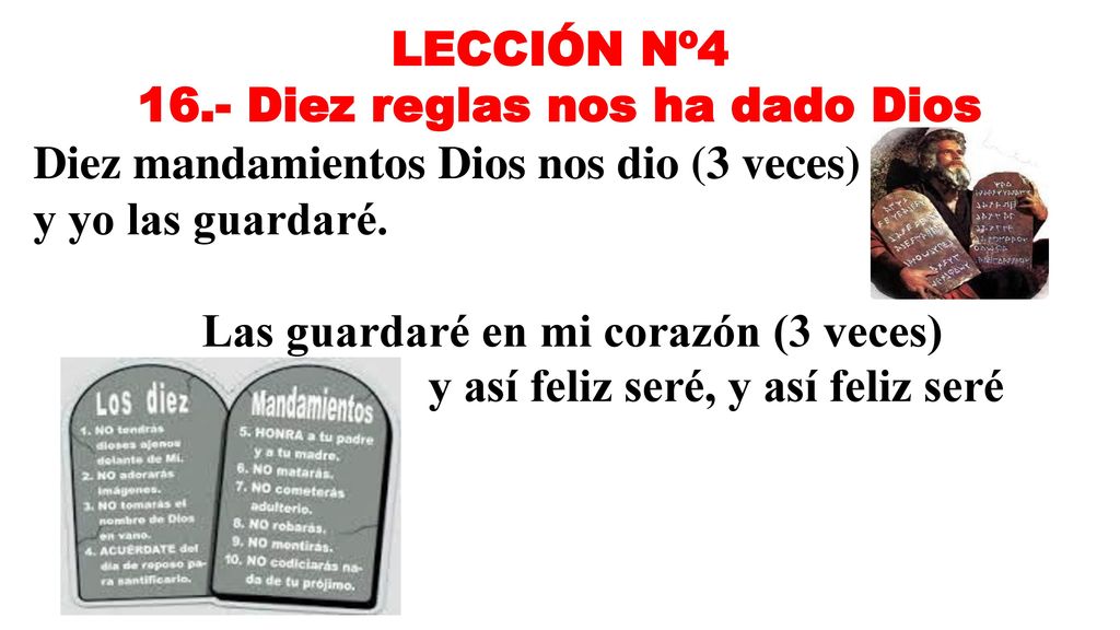 Las guardaré en mi corazón (3 veces)
