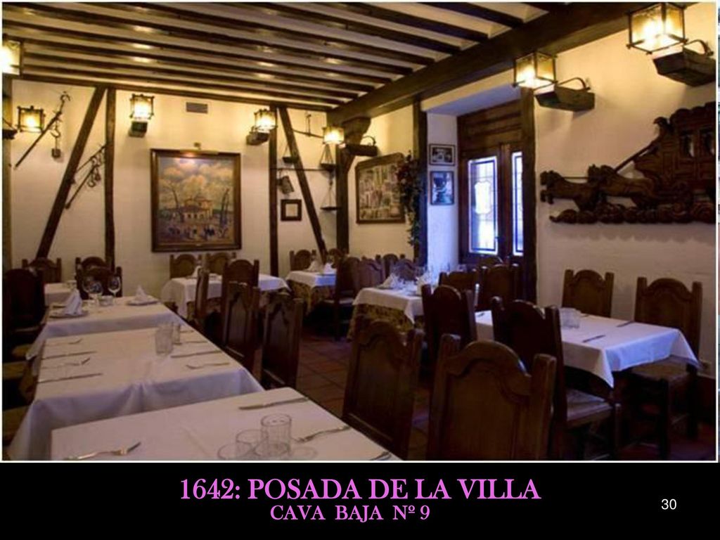 1642: POSADA DE LA VILLA CAVA BAJA Nº 9 16 Cava baja, 9