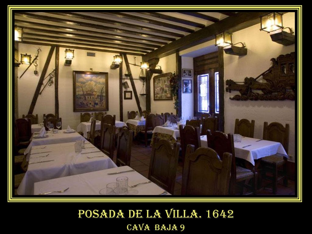 Posada de la Villa Cava Baja 9 Cava baja, 9