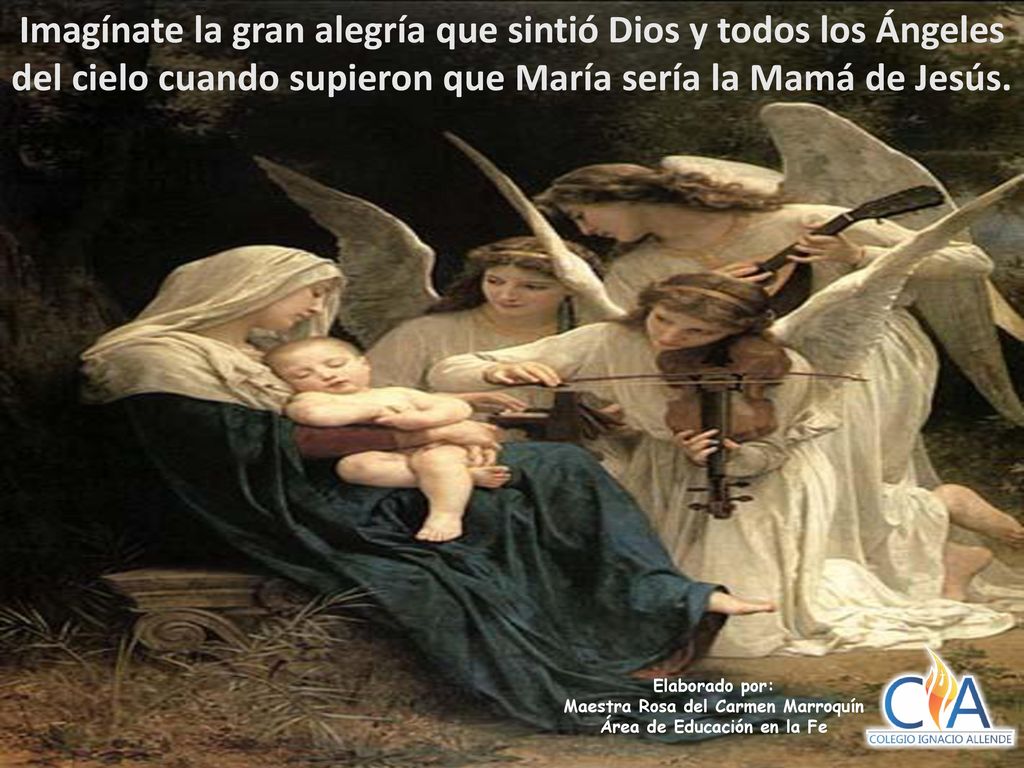 Maestra Rosa del Carmen Marroquín Área de Educación en la Fe