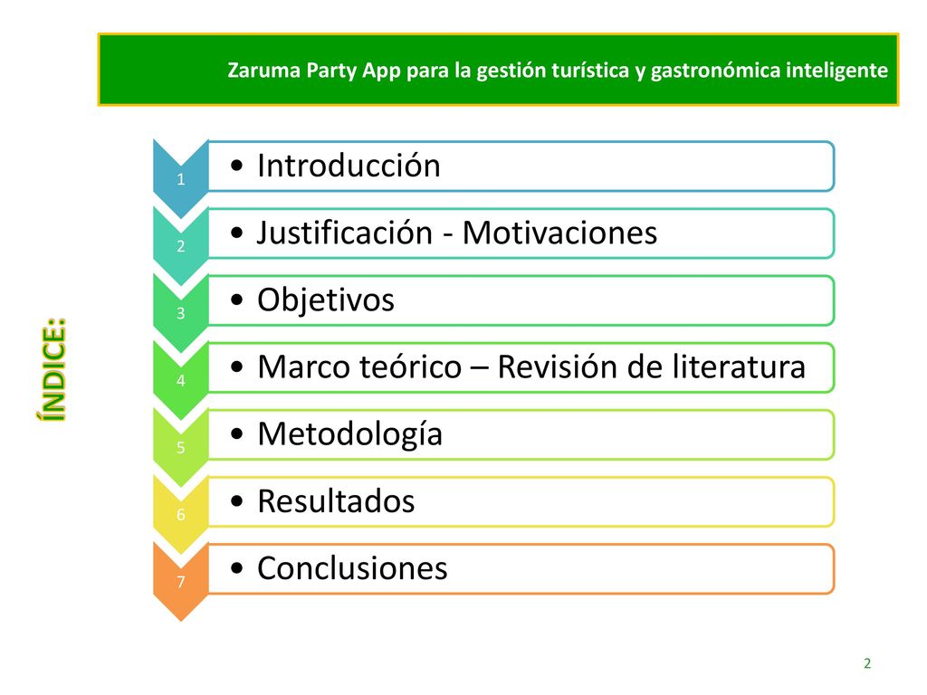 Zaruma Party App para la gestión turística y gastronómica inteligente