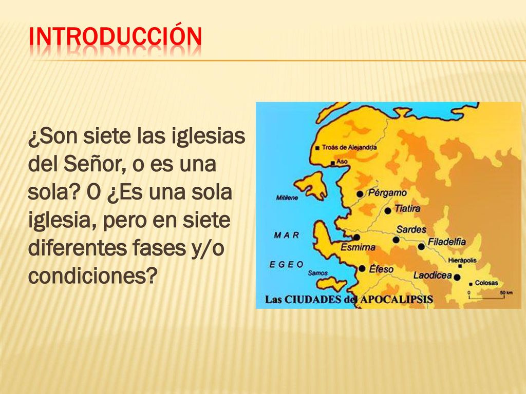¿Son siete las iglesias del Señor, o es una sola
