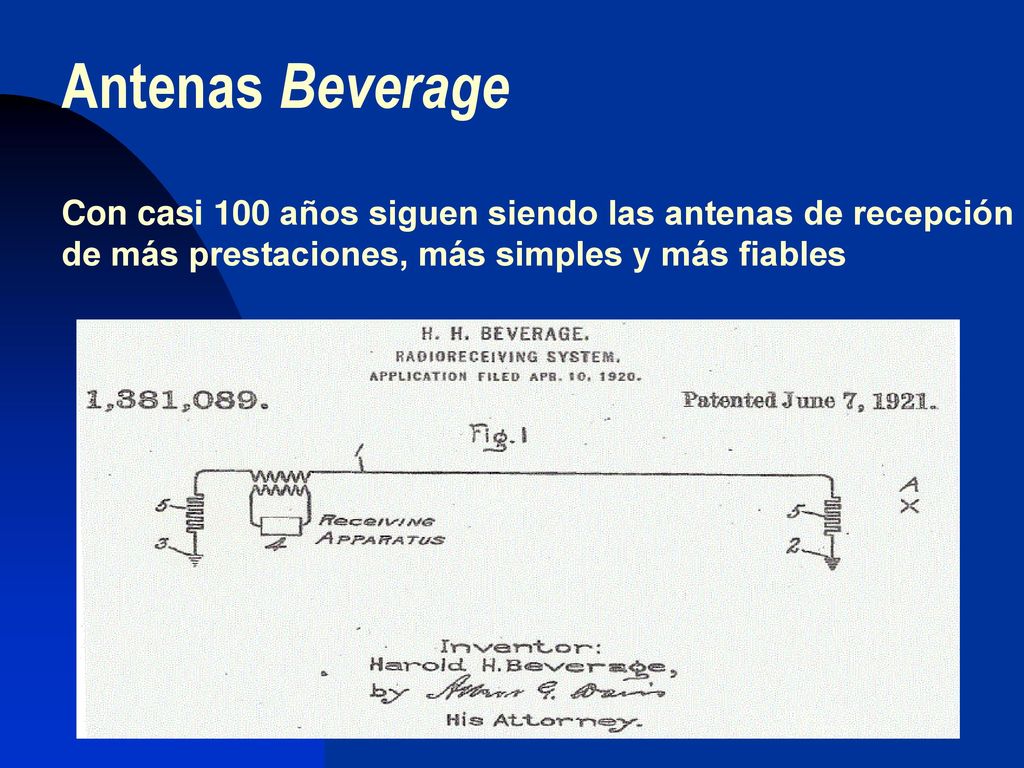 Antenas Beverage Con casi 100 años siguen siendo las antenas de recepción de más prestaciones, más simples y más fiables.