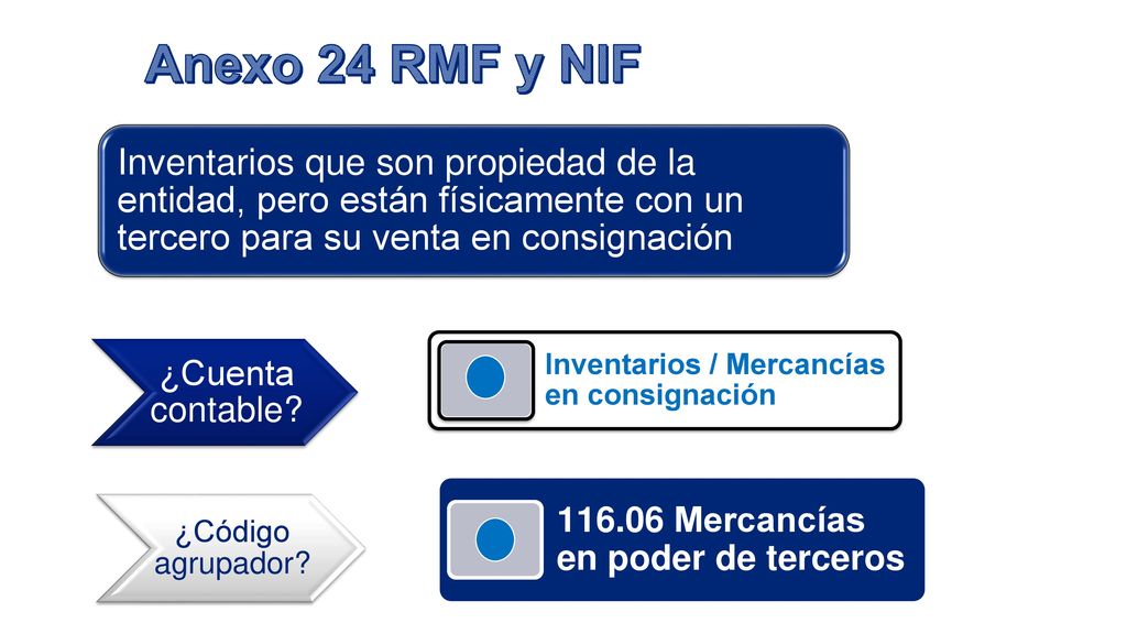 Anexo 24 RMF y NIF Mercancías en poder de terceros