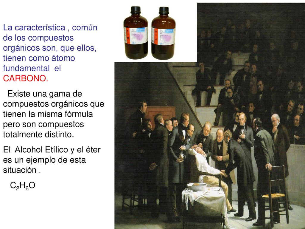 El Alcohol Etílico y el éter es un ejemplo de esta situación .
