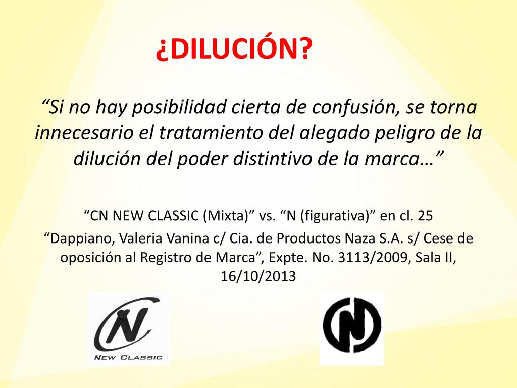 CN NEW CLASSIC (Mixta) vs. N (figurativa) en cl. 25