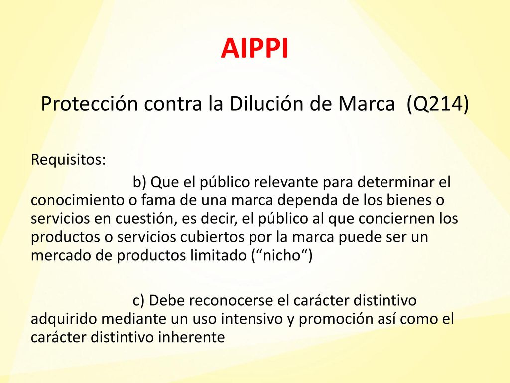 Protección contra la Dilución de Marca (Q214)