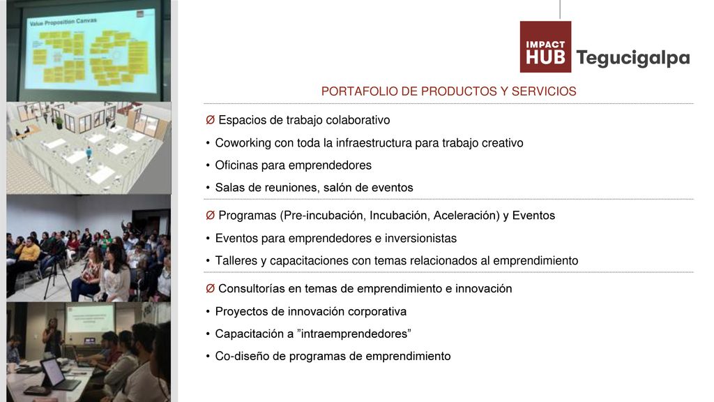 PORTAFOLIO DE PRODUCTOS Y SERVICIOS