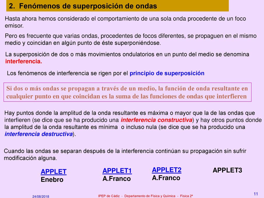 IPEP de Cádiz - Departamento de Física y Química - Física 2º