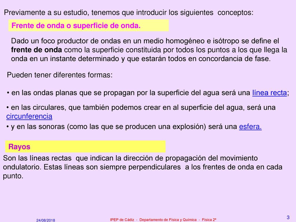 IPEP de Cádiz - Departamento de Física y Química - Física 2º
