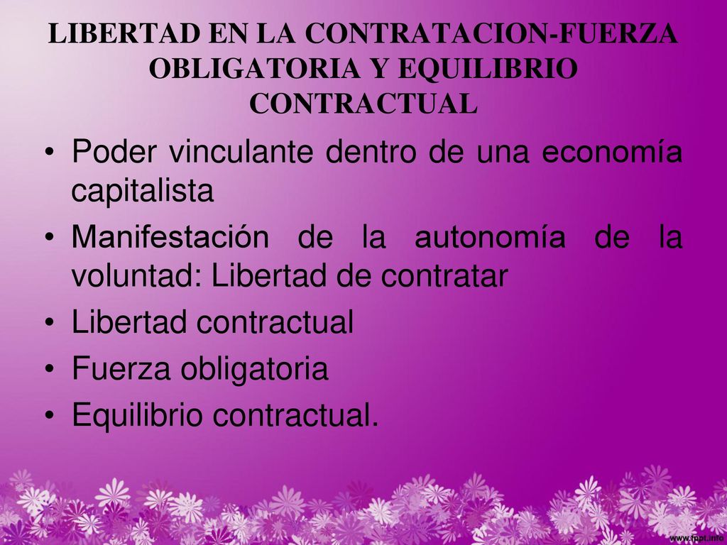 Poder vinculante dentro de una economía capitalista