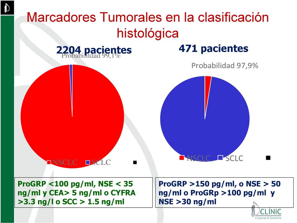 Marcadores Tumorales en la clasificación histológica