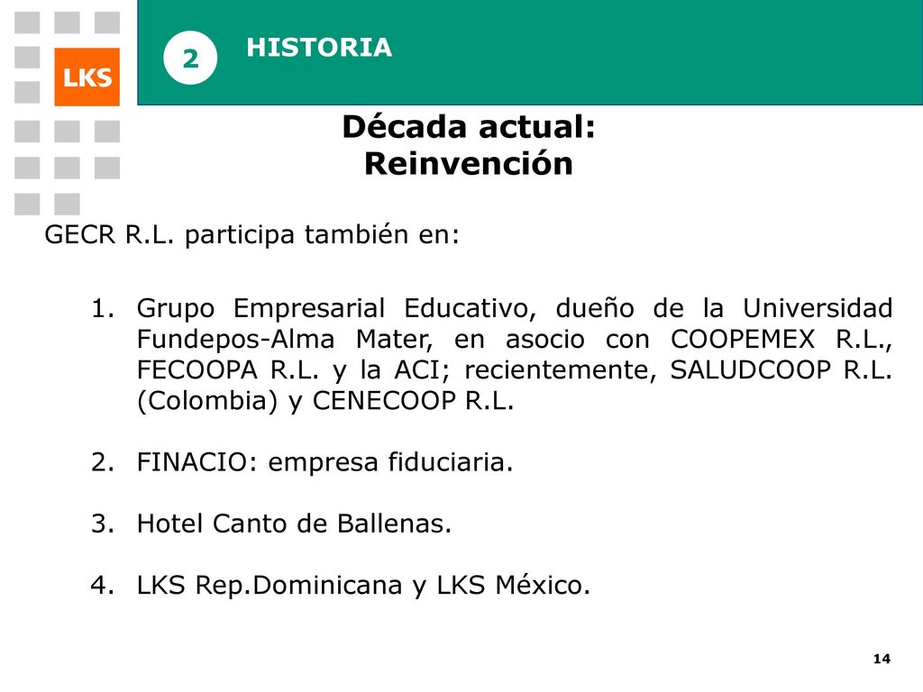 D N C INTRODUCCION MCC (Mondragón Corporación Cooperativa)