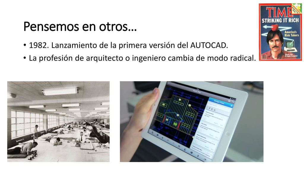 Pensemos en otros… Lanzamiento de la primera versión del AUTOCAD.