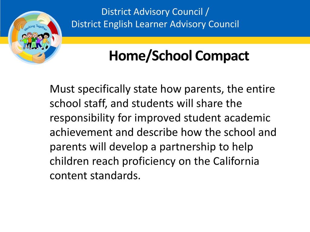 District Advisory Council / District English Learner Advisory Council