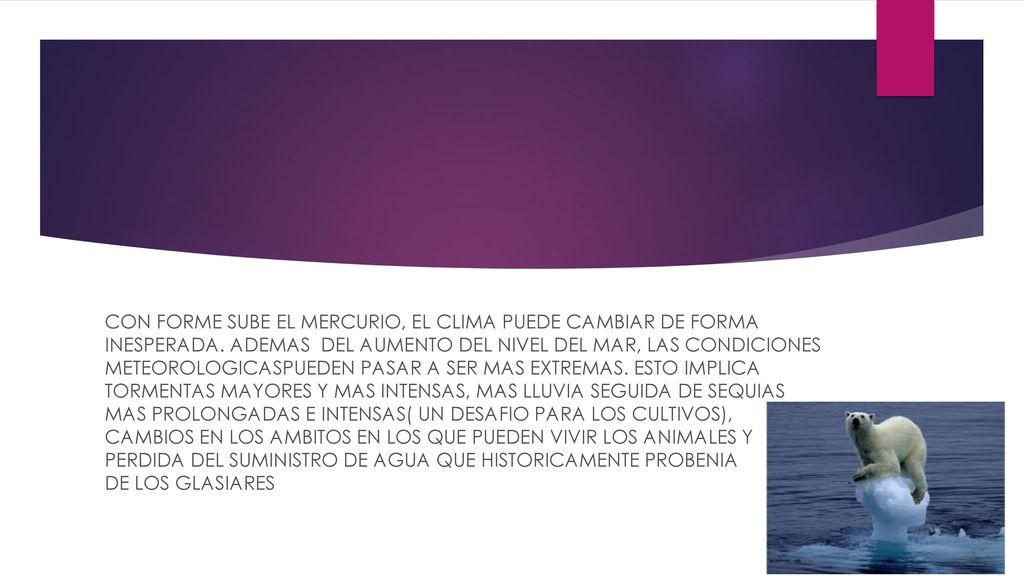 CON FORME SUBE EL MERCURIO, EL CLIMA PUEDE CAMBIAR DE FORMA INESPERADA